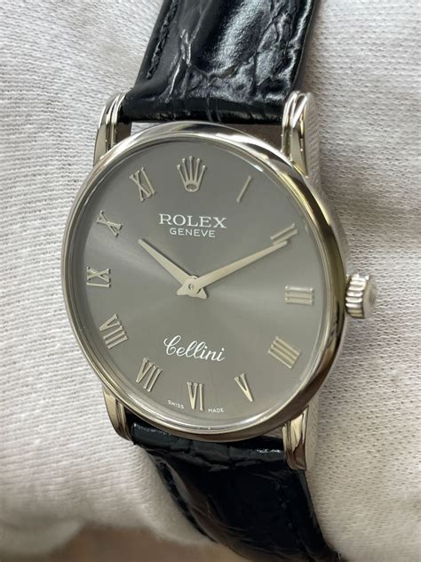 rolex cellini 18k white gold 5116 9|Rolex Cellini White gold .